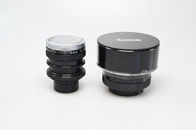 Konishiroku Konica Zoom 8 Tele Converter 18-50mm + Wide Converter 6-16mm #G282