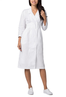 Adar Universal Scrub Dress For Women - Fitted Midriff Dress
