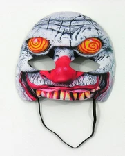 Forum Novelties Swirl Eyes Evil Clown Half Face Mask