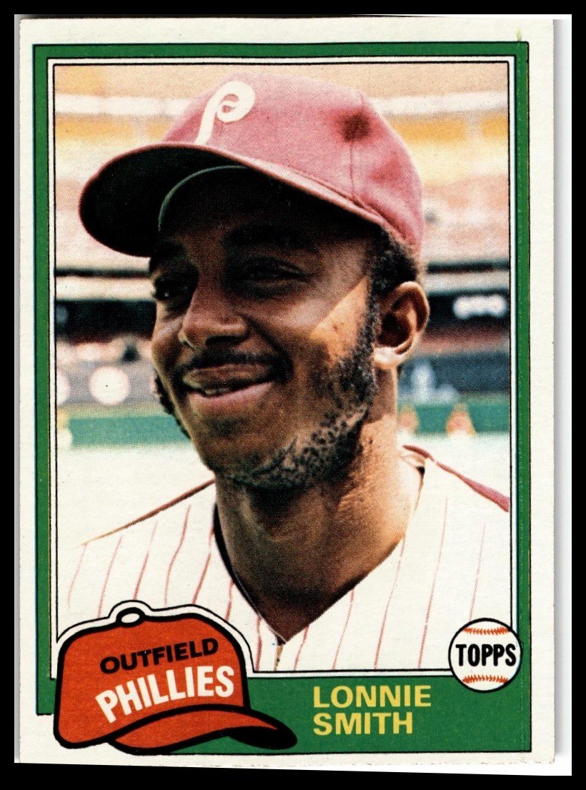 1981 Topps #317 Lonnie Smith