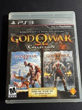 God of War Collection PlayStation 3 with Manual Remastered HD Action 2009