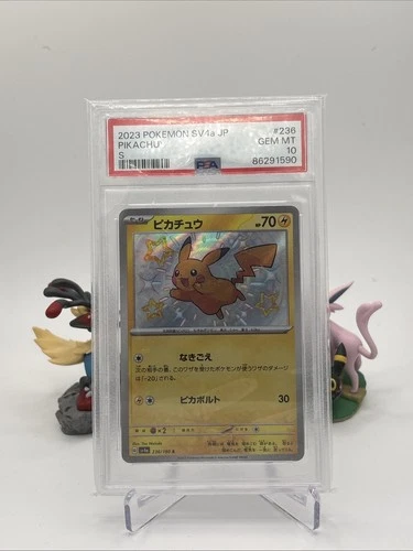 PSA 10 Pokemon Card Japanese 2023 Pikachu S 236/190 sv4a Shiny Treasure F/S.
