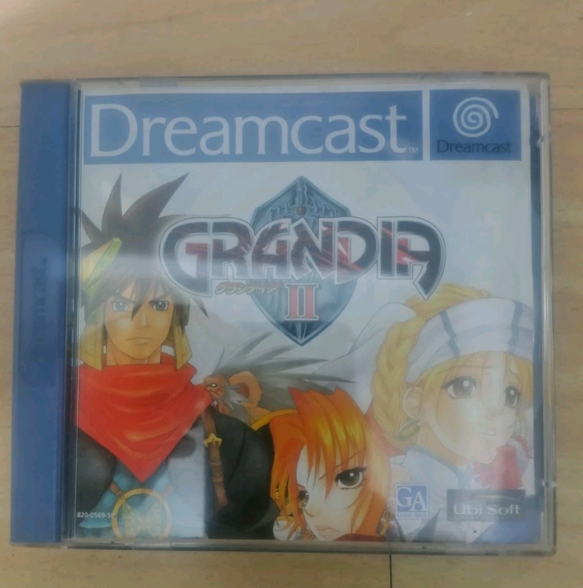 GRANDIA 2 II - SEGA DREAMCAST (DC) - PAL-FR - complet