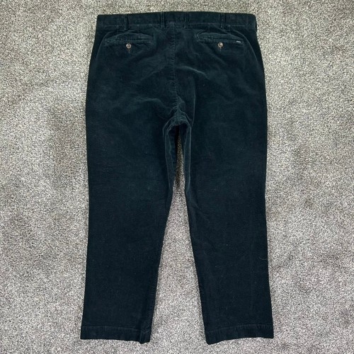 Polo Ralph Lauren Stretch Classic Fit Corduroy Pants Men 40x30 Black Casual Work - Bild 2 von 15