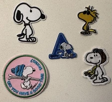 Peanuts Snoopy Embroidered Patches *Iron on or Sew on