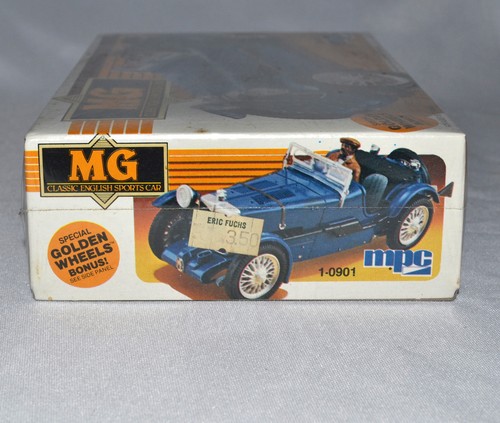 New Sealed NOS MPC MG Classic English Sports Car 1:32 Model Car Kit #1-0901 1982 - Picture 6 of 19