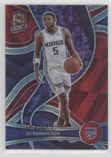 2021-22 Panini Spectra Asia Red Prizm De'Aaron Fox #28 s1i