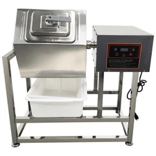 110V 70L Fully Automatic Meat Tumbler Marinator Microcomputer Control Hexagonal