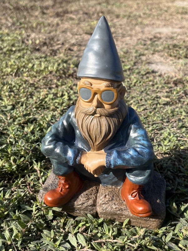 latex fiberglass mold  Make Concrete Or Plaster 8 Inches tall Siesta Gnome 