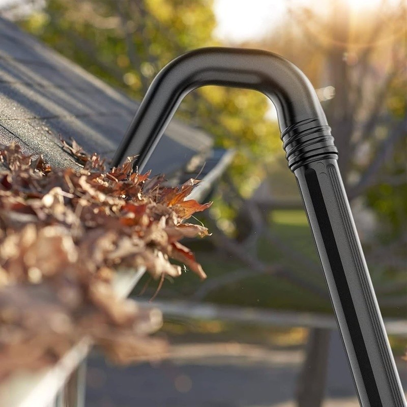 Leaf Blower Gutter Attachment Universal Fit Clean Gutters from Ground Up to 11ft