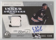2006-07 SP Game Used Edition Inked Sweaters 88/100 Eric Fehr #IS-EF Auto 0u8p