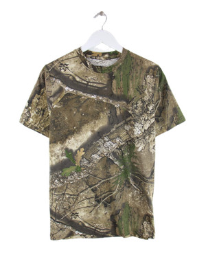 Vintage Realtree Pattern T-Shirt Mehrfarbig XL Herren