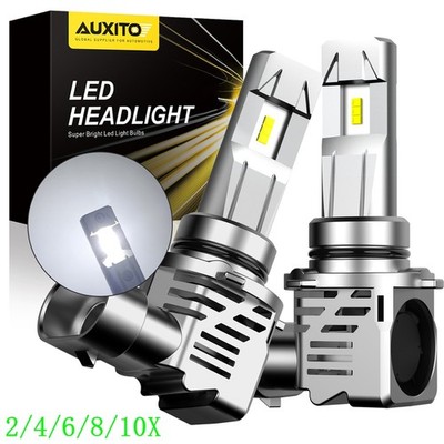 Low High Beam HB4 9006 Bulb CANbus Error LED White Headlight Free 30000LM 2/4X