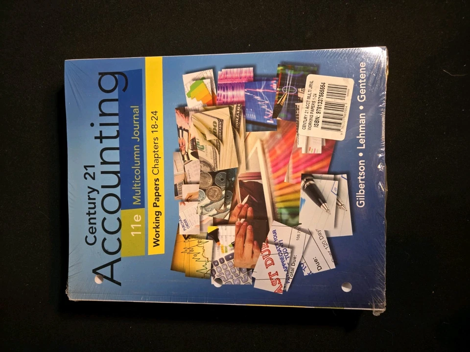 Century 21 Accounting 11e Working Papers Ch 1–17 & 18–24 Sealed Cengage Bundle - Image 2 of 2