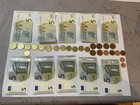 Euros Notes and Coins Holiday 