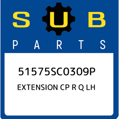 #ad 51575SC0309P Subaru Extension cp r q lh 51575SC0309P New Genuine OEM Part $29.05