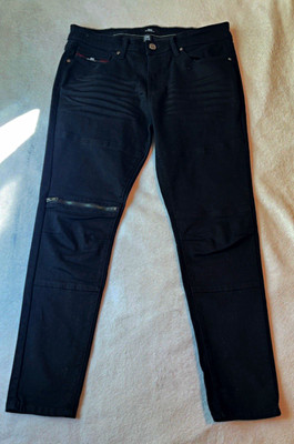 G-Star RAW Men s Black Slim Skinny Denim Jeans 5-Pocket Button Mid Rise 31