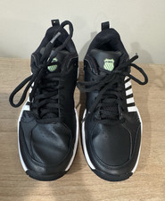 K-Swiss Men's Low Top Lace-Up Athletic Sneaker Black/White Style Code 04428