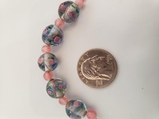 Lampwork Glass Beads Lot Of 11 PC