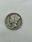 1938D Mercury Dime VF