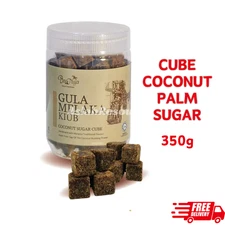 CUBE COCONUT PALM SUGAR Original Gula Melaka Halal Malaysian Brand 350g FreeShip