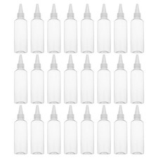 24pcs Empty Lotion Bottles: 100ml Squeeze Packing Containers - Reusable Plastic