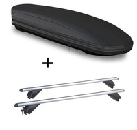 Dachbox MAA460L Matt+Alu DachträGer RB003 FüR FüR Audi Q5 8R 5TüRer 08-17