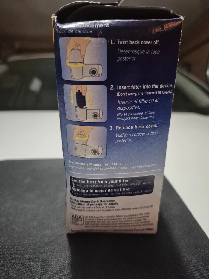 PUR Max Ion Water Faucet Filter Replacement RF-9999 Mineral Clear (1-Pack) New - Image 2 of 4