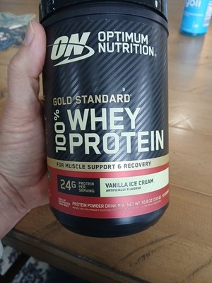 ON optimum Nutrition 100% Whey Protein Vanilla Ice Cream 11/26