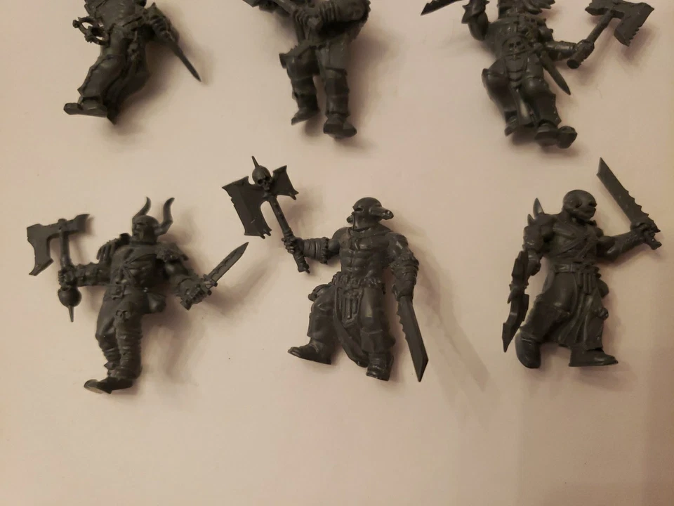 Warhammer AoS Blades of Khorne Bloodreavers (10) SIN CAJA SIN BASES Monopose Raro Foto 3 de 4