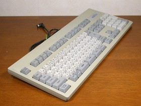Fujitsu FM Towns Marty JIS Keyboard FMM-KB305 Genuine Tested