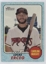 2017 Topps Heritage Minor League Edition Blue 44/99 Lucas Erceg #178 0t2
