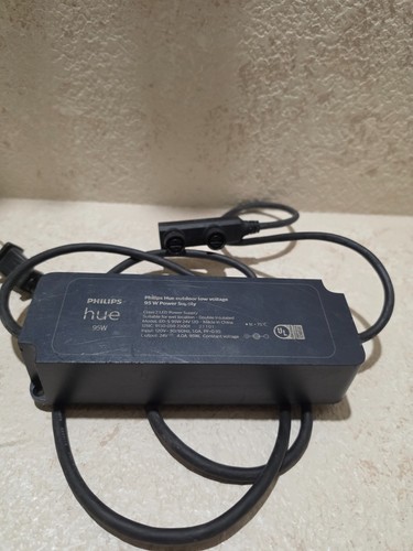 Philips Hue 95W Outdoor Power Supply Black Low Voltage Fully Weatherproof
