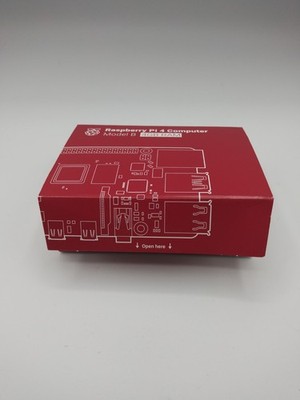 Raspberry Pi 4 Computer Excellent Condition With Box TESTED!