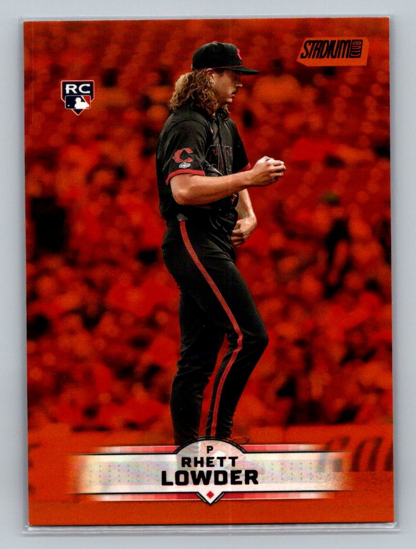 2025 Topps Stadium Club #95 Rhett Lowder Bronze Foil RC