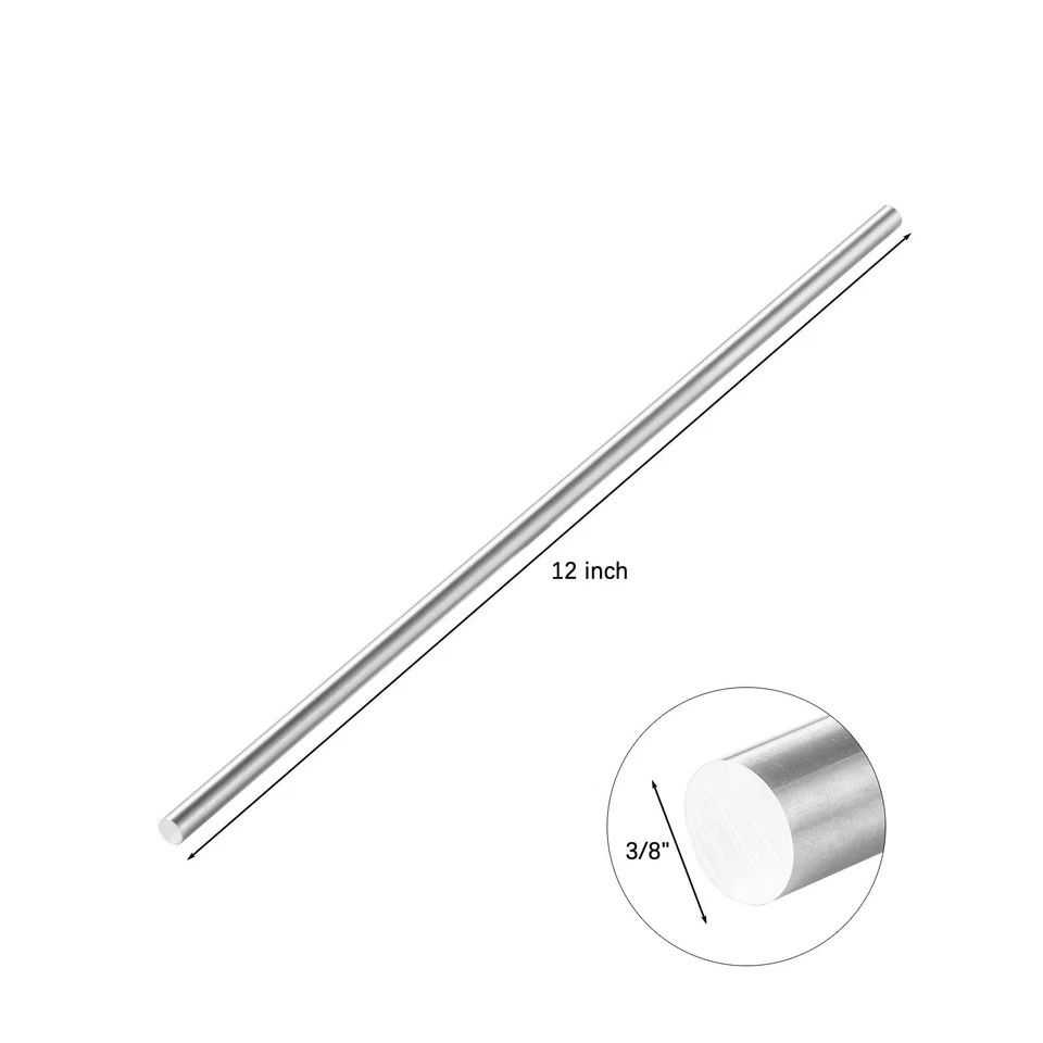 2 Inch Round Tag 5Pcs 3/8