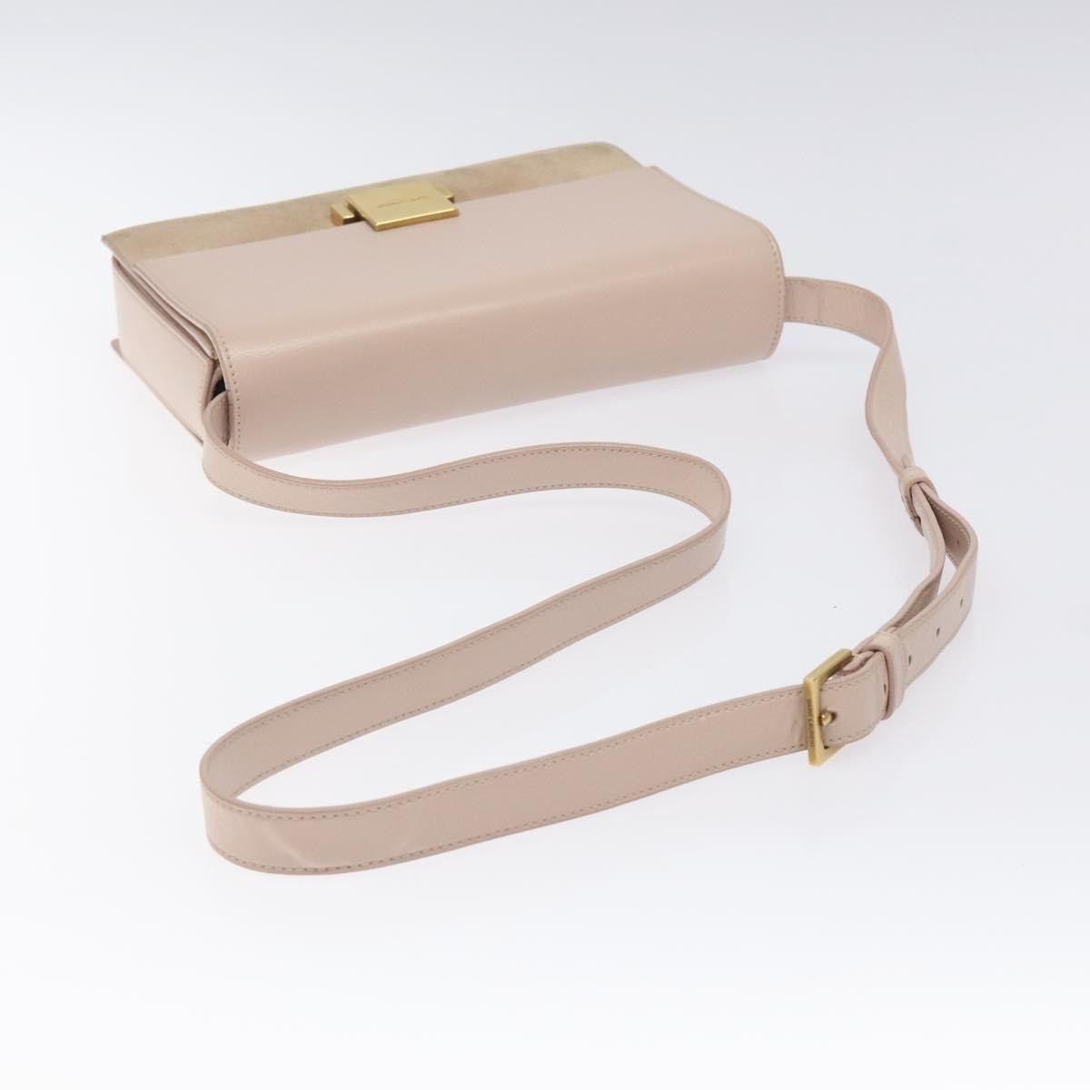 Borsa a tracolla Yves Saint Laurent in pelle rosa autentica