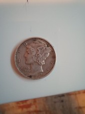 1941 United States 90% silver Mercury Dime Silver Coin America Philadelphia Mint
