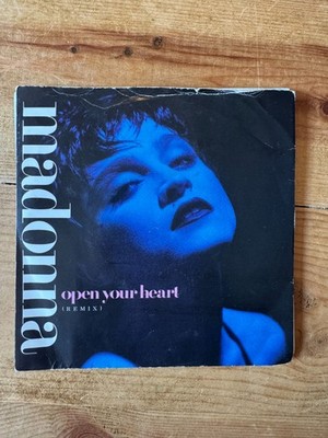Madonna - Open Your Heart (Remix) / Lucky Star - 1986 UK Pop 7'' Vinyl Record