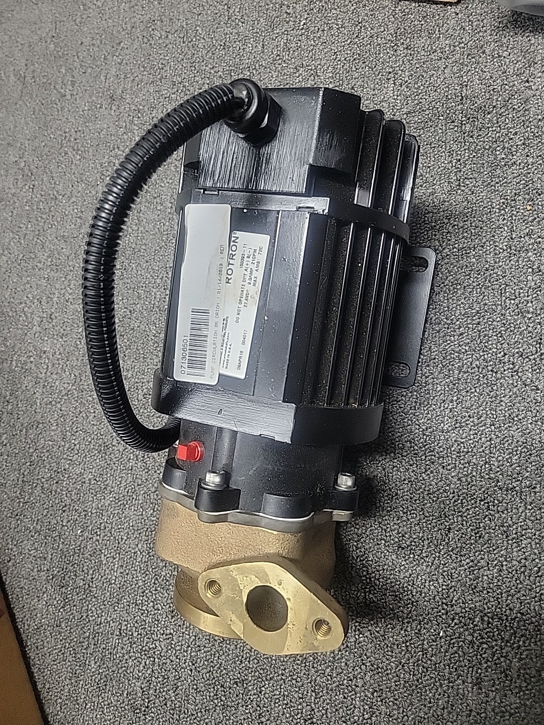 Rebuild Ametek Rotron Circulating Pump 24V 4.7AMP CCW 3550RPM