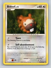 Stormfront Bidoof #54/100 13774 on eBay