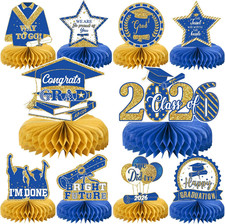 10PCS Graduation Party Decorations Class of 2026 Congrats Grad Table Centerpiece