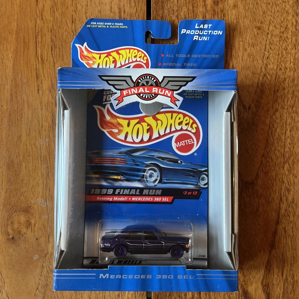 1999 Hot Wheels Final Run Lot of 5 in Mint Condition! Limited Edition RARE SET! - Image 3 of 4