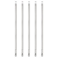 "5X Flach-Sechskant-Bits 5Mm H5 1/4\" 8\" Magnetisch"