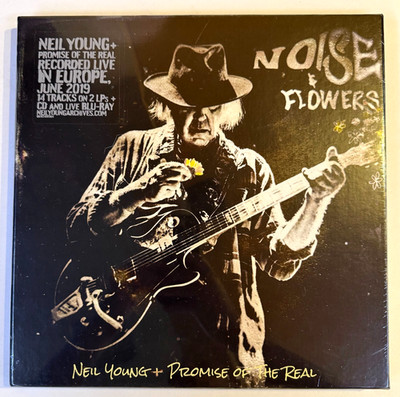 NEIL YOUNG+PROMISE OF THE REAL Noise And Flowers LTD NUM BOX SET 2LP+CD+Blu-Ray