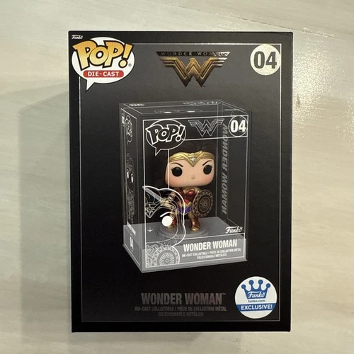 Funko Pop Die-Cast : DC Wonder Woman - (Exclusive) #04 - Sealed Brand new
