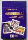 1991 O-PEE-CHEE PREMIER BASEBALL HOBBY BOX 36 SEALED PACKS BOX