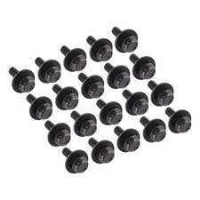 20 x Car Body Bolts Screw Fastener M6 Hood Fender Bumper Rivet Retainer