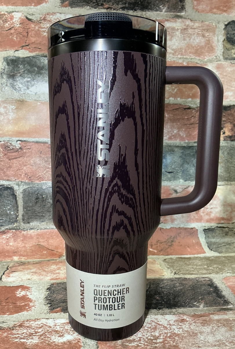 Stanley Redwood Woodgrain 40 oz SS Quencher Leakproof ProTour Flip