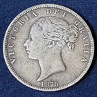1875 Victoria Half Crown — photo from another recent sale